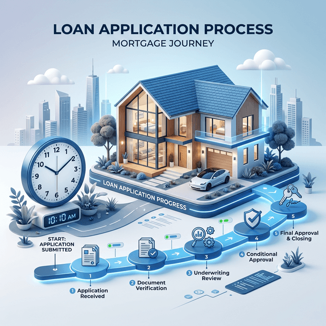 คู่มือขั้นตอนการยื่นกู้บ้าน: แต่ละขั้นตอนใช้เวลานานแค่ไหน?